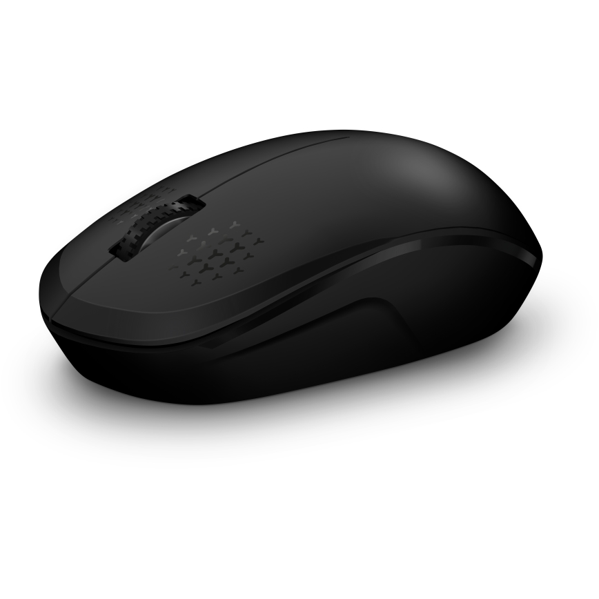 CONNECT IT CKM-4500-CS - Clavier et souris sans fil 1000 DPI avec localisation CZ/SK 1xAAA + 1xAA noir