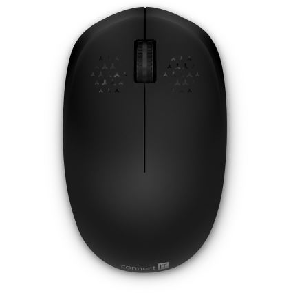 CONNECT IT CKM-4500-CS - Clavier et souris sans fil 1000 DPI avec localisation CZ/SK 1xAAA + 1xAA noir