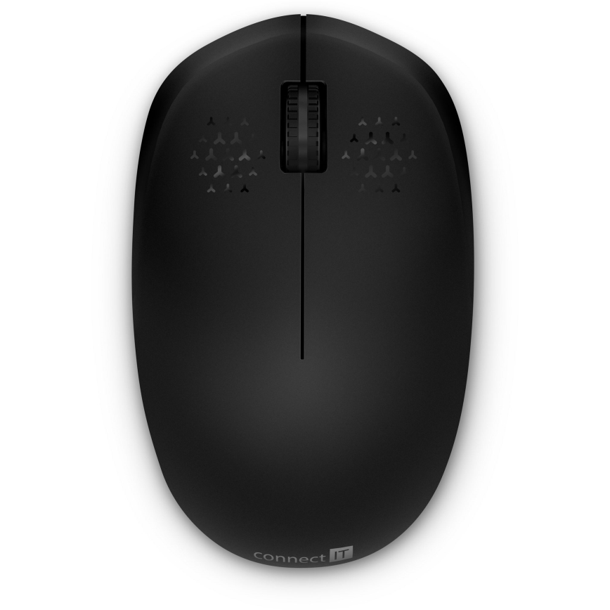 CONNECT IT CKM-4500-CS - Clavier et souris sans fil 1000 DPI avec localisation CZ/SK 1xAAA + 1xAA noir