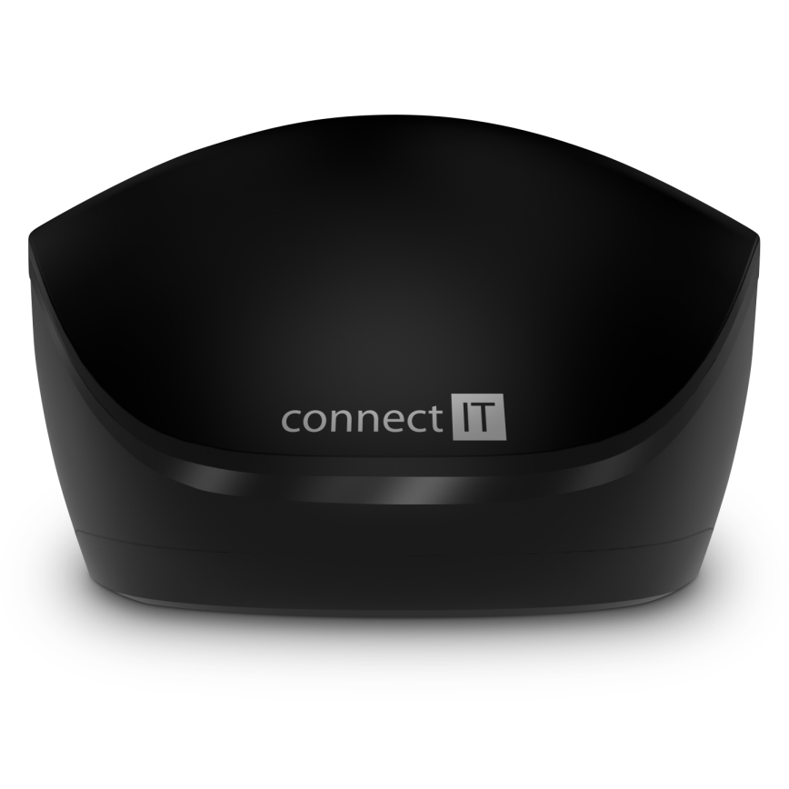 CONNECT IT CKM-4500-CS - Clavier et souris sans fil 1000 DPI avec localisation CZ/SK 1xAAA + 1xAA noir