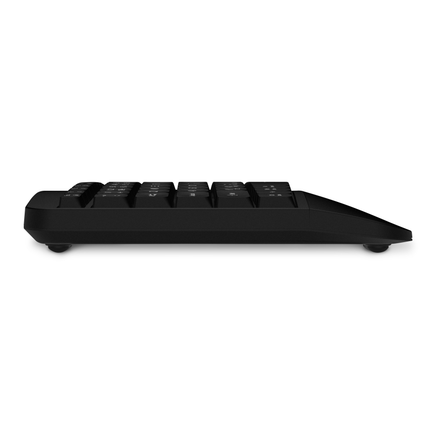 CONNECT IT CKM-6010-CS - Ergonomisch draadloos toetsenbord en muis 800/1200/1600/2400 DPI met CZ/SK-lokalisatie 1xAA + 2xAAA zwart