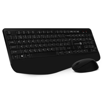 CONNECT IT CKM-7803-CS - Draadloos toetsenbord en muis 1200 DPI met CZ/SK-lokalisatie 1xAAA + 1xAA zwart