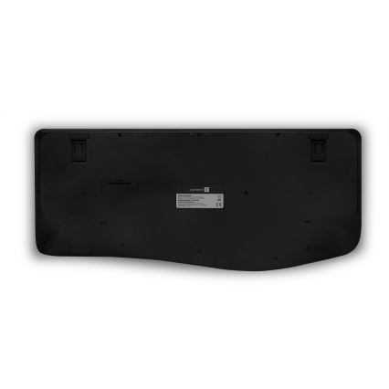 CONNECT IT CKM-7803-CS - Draadloos toetsenbord en muis 1200 DPI met CZ/SK-lokalisatie 1xAAA + 1xAA zwart