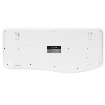 CONNECT IT CKM-7804-CS - Draadloos toetsenbord en muis 1200 DPI met CZ/SK-lokalisatie 1xAAA + 1xAA wit