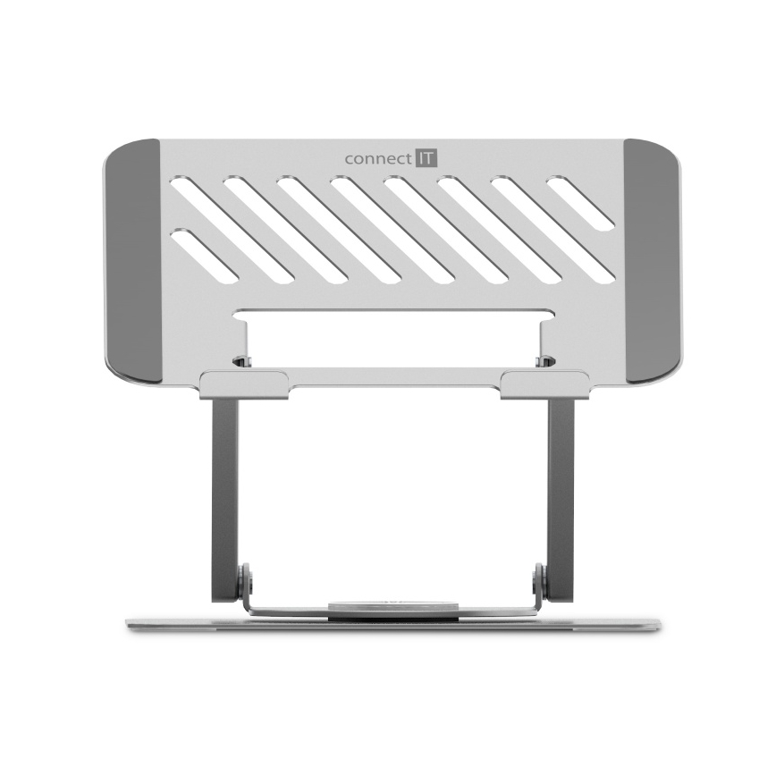 CONNECT IT CMF-2100-SL - Draaibare laptopstandaard zilver