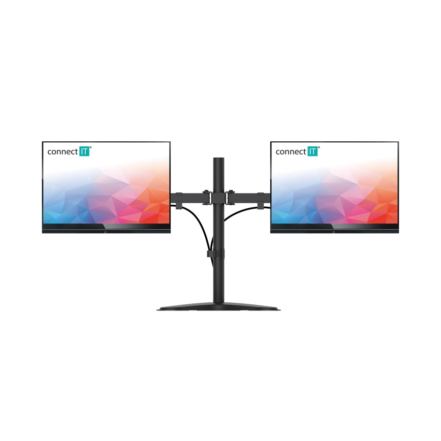 CONNECT IT CMF-3204-BK - Universele houder voor 2 monitoren 13-32” zwart
