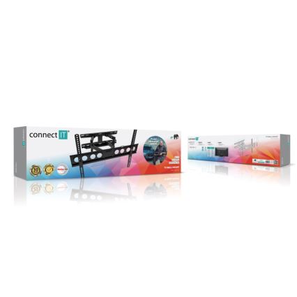 CONNECT IT CMH-7600-BK - Wandhouder voor TV 32-70” zwart