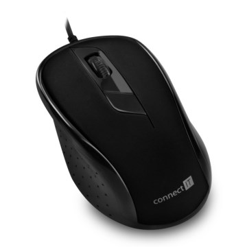 CONNECT IT CMO-1200-BK - Bedrade muis 1000 DPI zwart