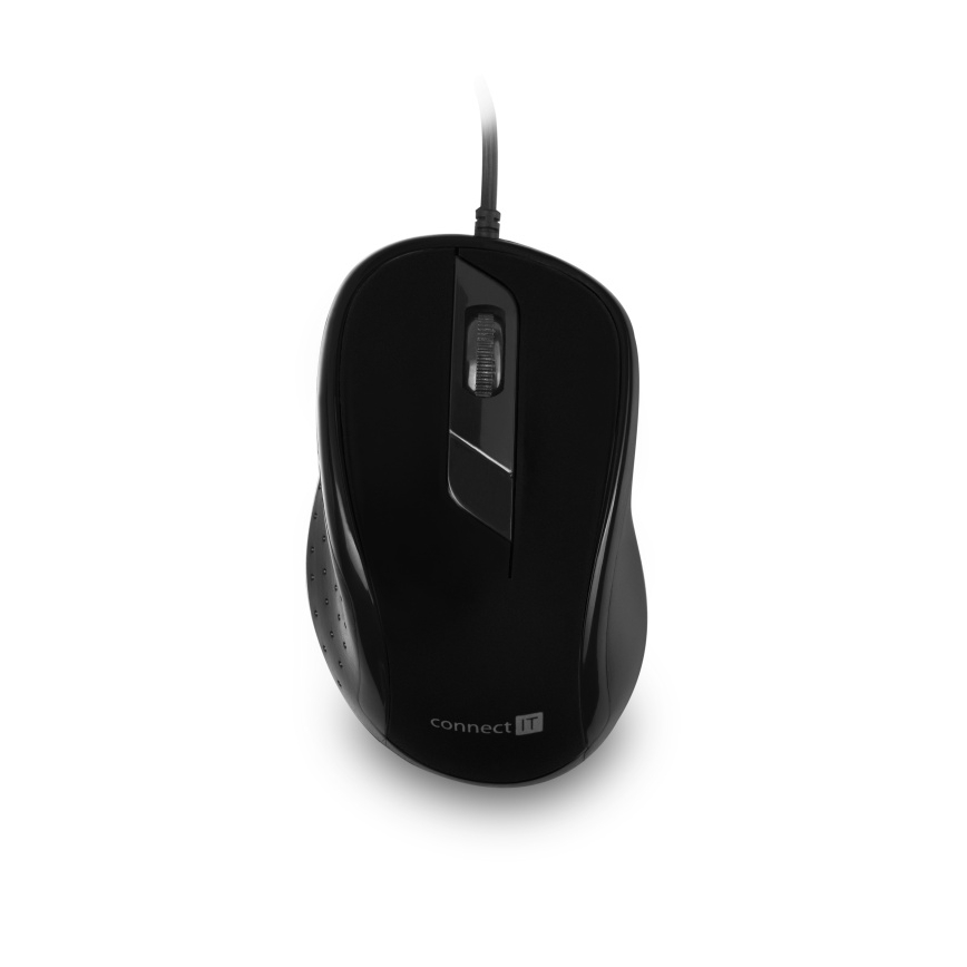 CONNECT IT CMO-1200-BK - Bedrade muis 1000 DPI zwart