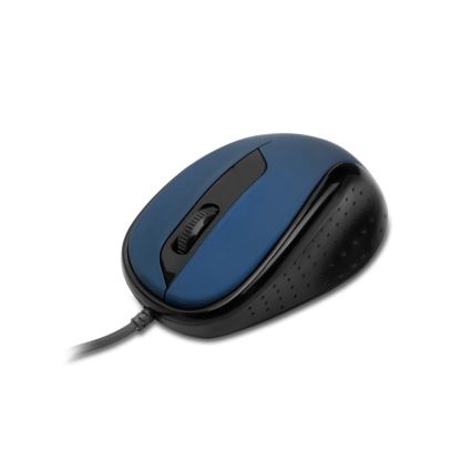 CONNECT IT CMO-1200-BL - Bedrade muis 1000 DPI zwart/blauw
