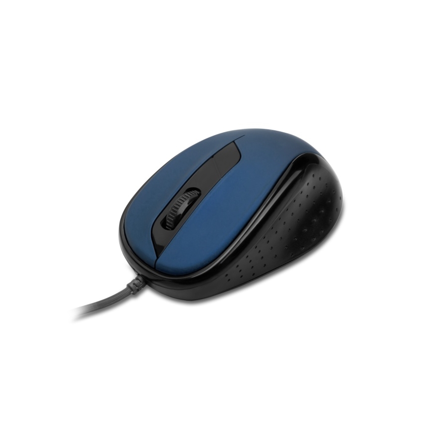 CONNECT IT CMO-1200-BL - Bedrade muis 1000 DPI zwart/blauw