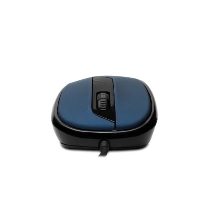 CONNECT IT CMO-1200-BL - Bedrade muis 1000 DPI zwart/blauw