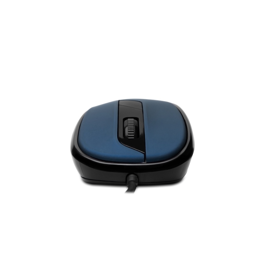 CONNECT IT CMO-1200-BL - Bedrade muis 1000 DPI zwart/blauw