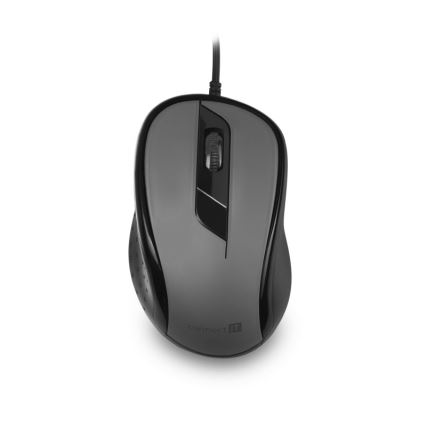 CONNECT IT CMO-1200-GY - Bedrade muis 1000 DPI zwart/grijs
