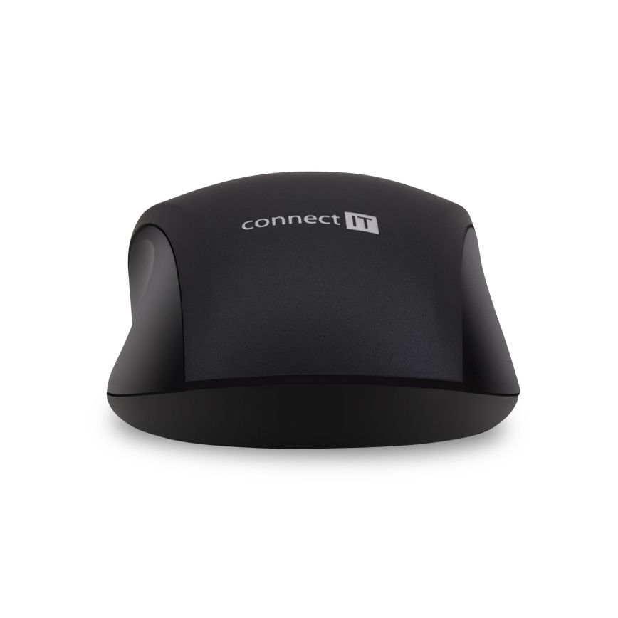 CONNECT IT CMO-2230-BK - Draadloze stille muis MUTE 1200 DPI 1xAA zwart