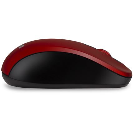 CONNECT IT CMO-2230-RD - Draadloze stille muis MUTE 1200 DPI 1xAA zwart/rood