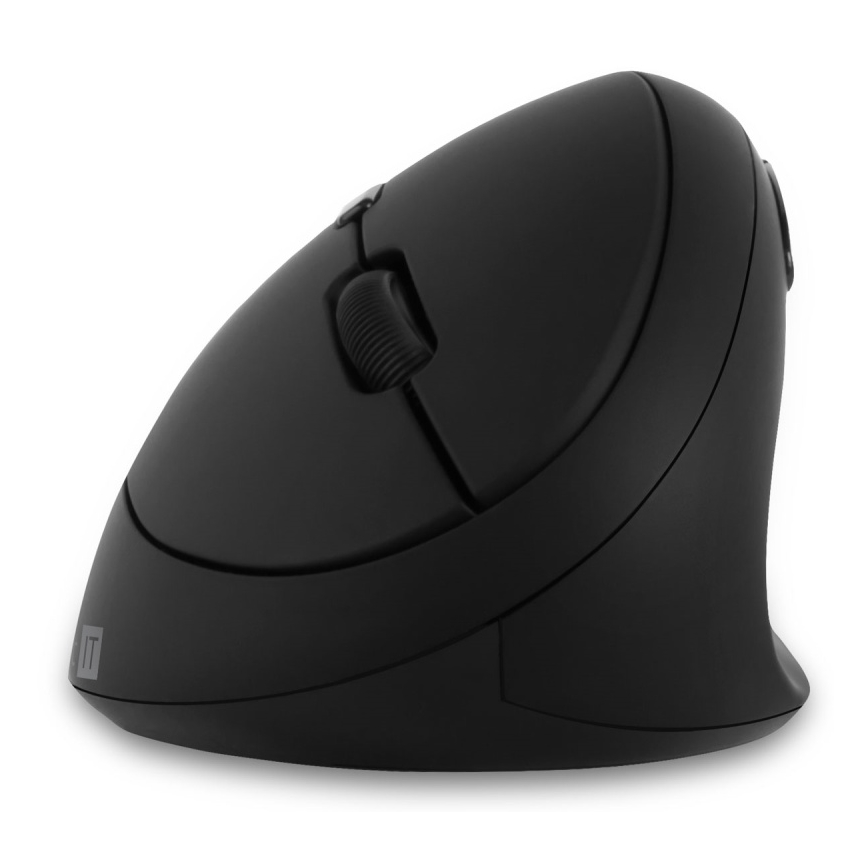 CONNECT IT CMO-2600-BK - Ergonomische draadloze muis 800/1200/1600 DPI 1xAA zwart