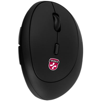 CONNECT IT CMO-2600-BK - Ergonomische draadloze muis 800/1200/1600 DPI 1xAA zwart