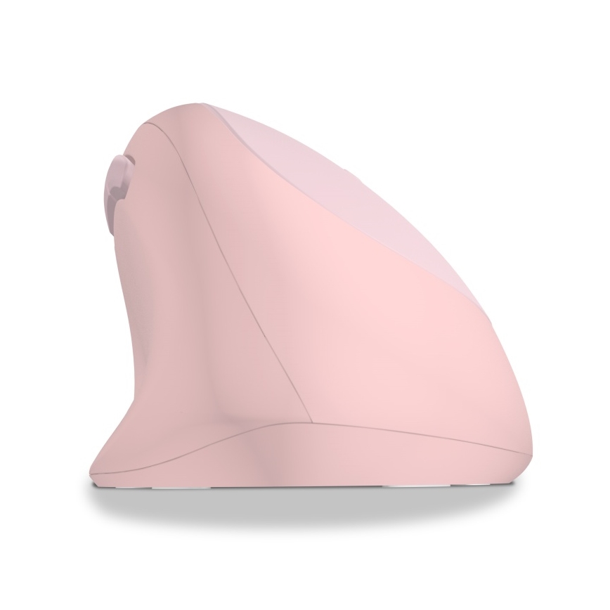 CONNECT IT CMO-2600-PK - Souris sans fil ergonomique 800/1200/1600 DPI, 1 pile AA, rose