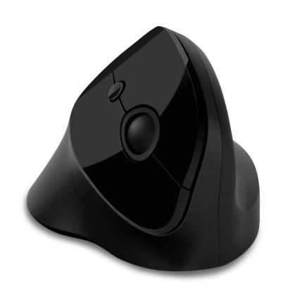 CONNECT IT CMO-2700-BK - Ergonomische draadloze muis 800/1200/1600 DPI 1xAA zwart