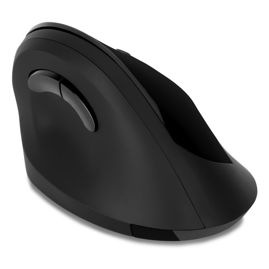 CONNECT IT CMO-2700-BK - Ergonomische draadloze muis 800/1200/1600 DPI 1xAA zwart