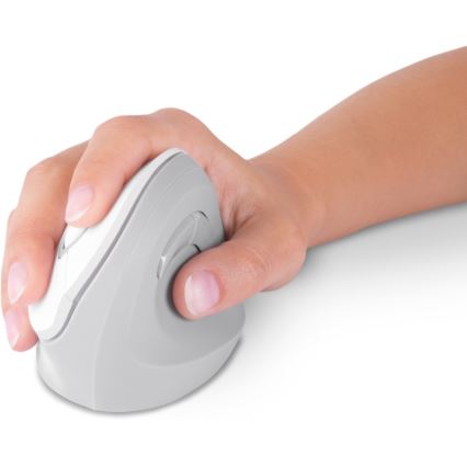 CONNECT IT CMO-2700-WH - Ergonomische draadloze muis 800/1200/1600 DPI 1xAA wit