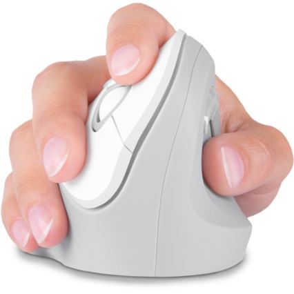 CONNECT IT CMO-2700-WH - Ergonomische draadloze muis 800/1200/1600 DPI 1xAA wit