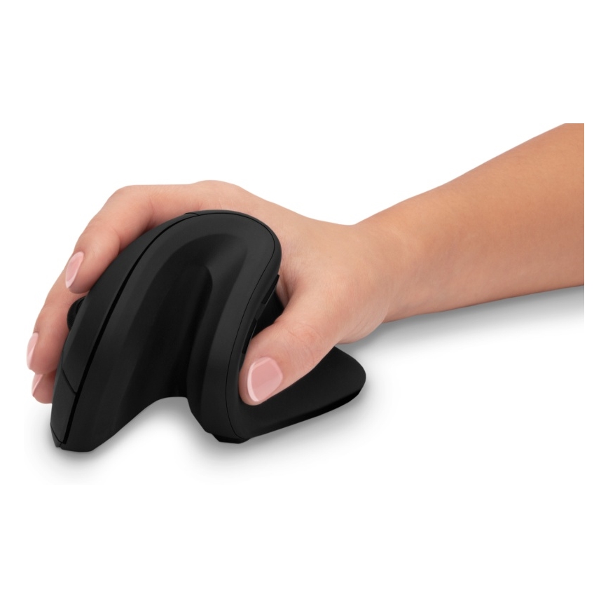 CONNECT IT CMO-2900-BK - Ergonomische draadloze muis 800/1200/1600 DPI 1xAA zwart