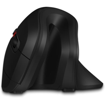CONNECT IT CMO-2900-BK - Ergonomische draadloze muis 800/1200/1600 DPI 1xAA zwart