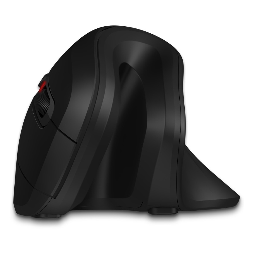 CONNECT IT CMO-2900-BK - Ergonomische draadloze muis 800/1200/1600 DPI 1xAA zwart