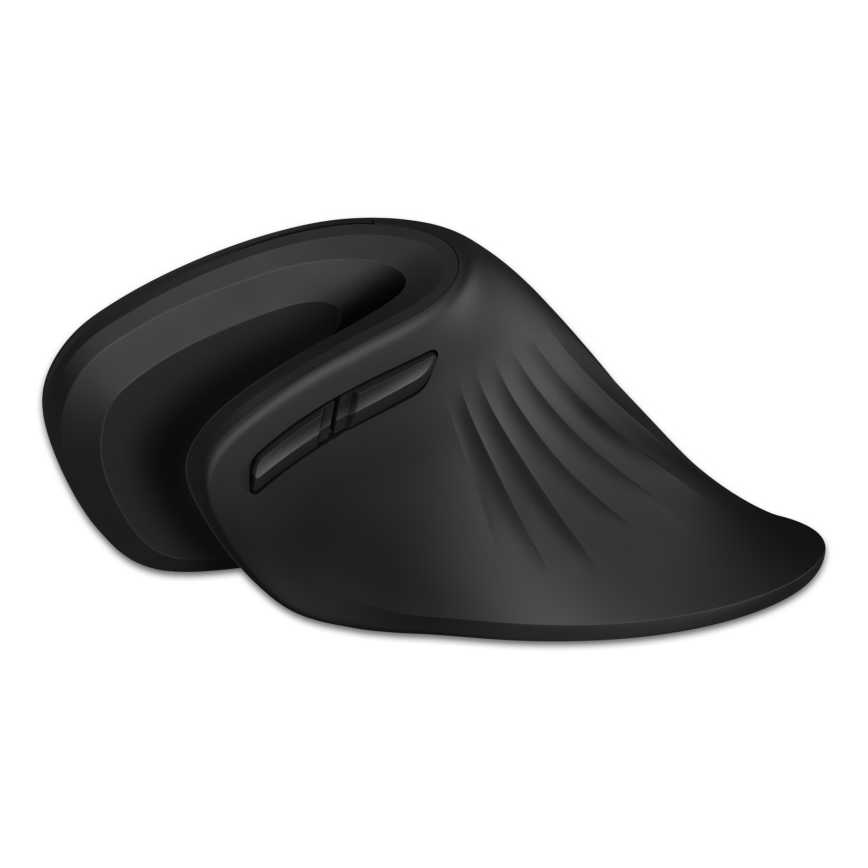 CONNECT IT CMO-2900-BK - Ergonomische draadloze muis 800/1200/1600 DPI 1xAA zwart