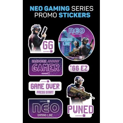 CONNECT IT CMO-3591-BK - LED RGB Bedrade gamingmuis 500-7200 DPI zwart