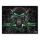 CONNECT IT CMP-1100-SM - Muismat 32x24,5 cm zwart/groen