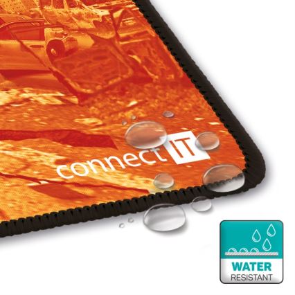 CONNECT IT CMP-1140-LG - Mat voor toetsenbord en muis 88,6x24,5 cm oranje