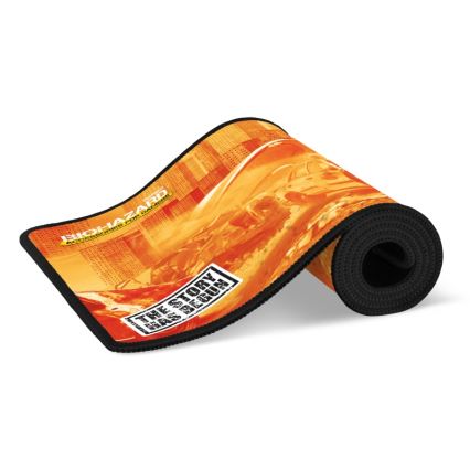 CONNECT IT CMP-1140-LG - Mat voor toetsenbord en muis 88,6x24,5 cm oranje