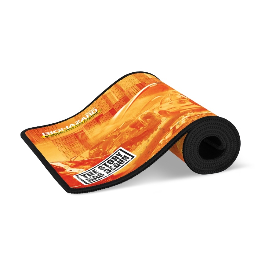 CONNECT IT CMP-1140-LG - Mat voor toetsenbord en muis 88,6x24,5 cm oranje