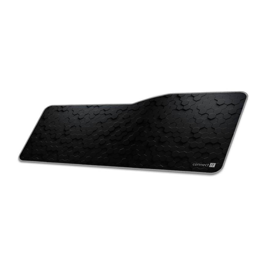 CONNECT IT CMP-2000-XL - Mat voor toetsenbord en muis 79,5x34,5 cm zwart