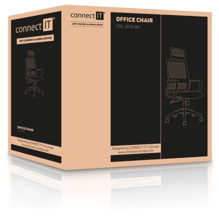 CONNECT IT COC-2010-BK - Chaise de bureau ForHealth GamaPro noir