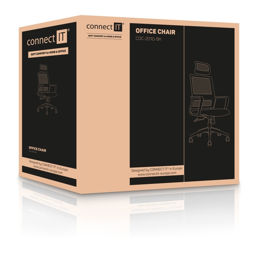 CONNECT IT COC-2010-BK - Chaise de bureau ForHealth GamaPro noir