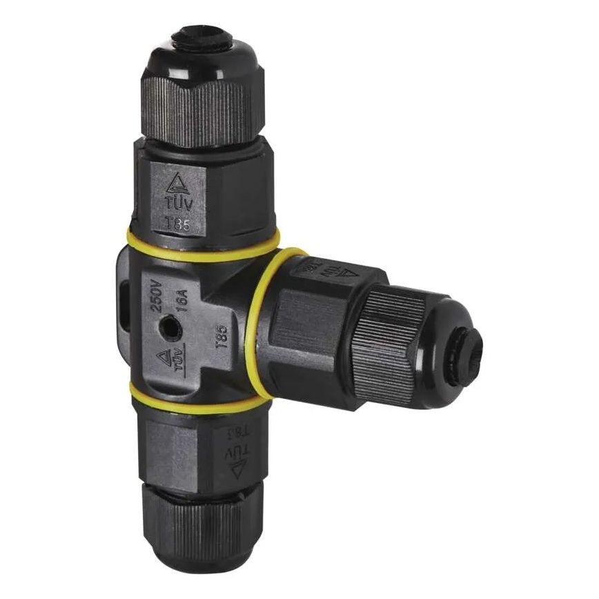 Raccord en T câblé IP68