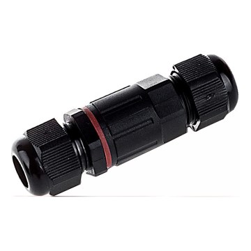 Connecteur étanche IP68 noir