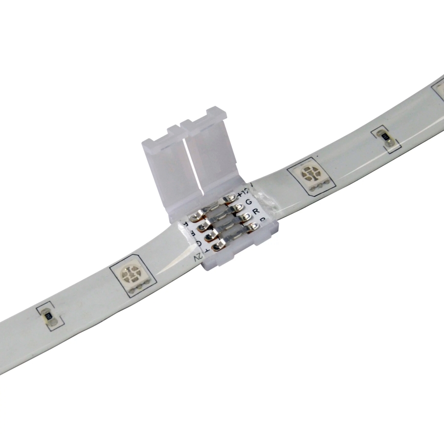 Connecteur pour ruban LED RVB 4 broches 10mm