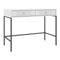 Console LUE 104x50 cm blanche/noire