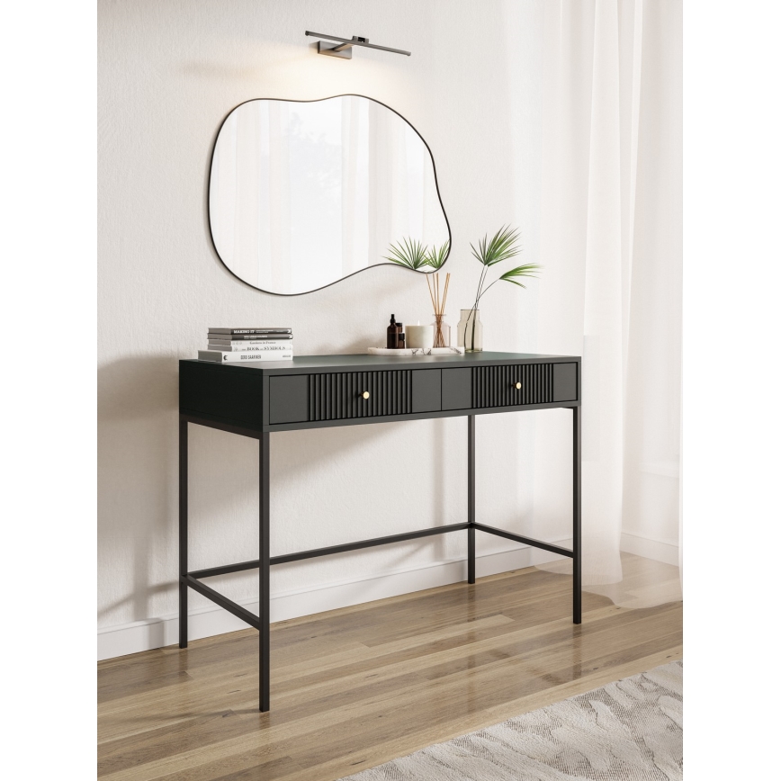 Console LUE 104x50 cm noire
