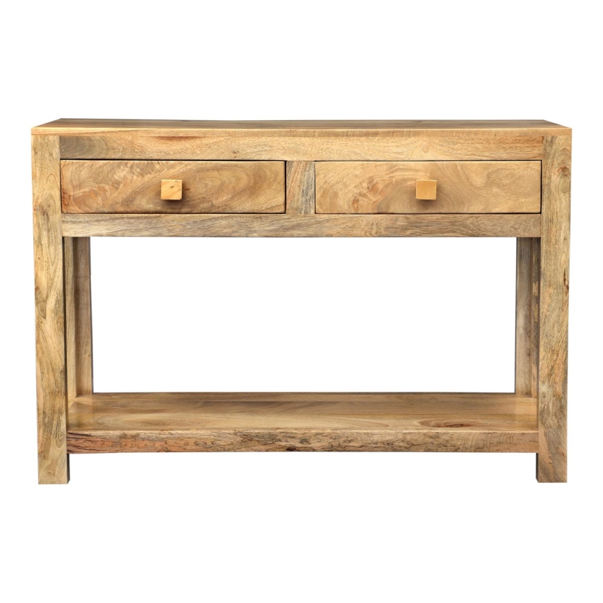 Console tafel HINA 76x110 cm massief hout/mangoboom