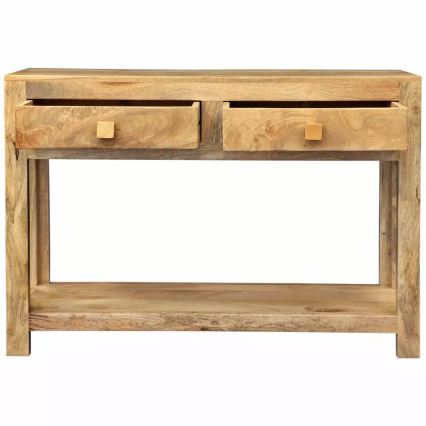 Console tafel HINA 76x110 cm massief hout/mangoboom
