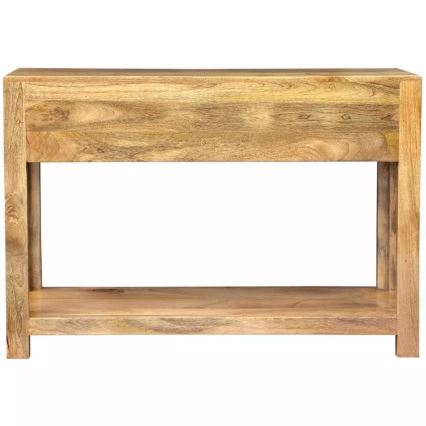 Console tafel HINA 76x110 cm massief hout/mangoboom
