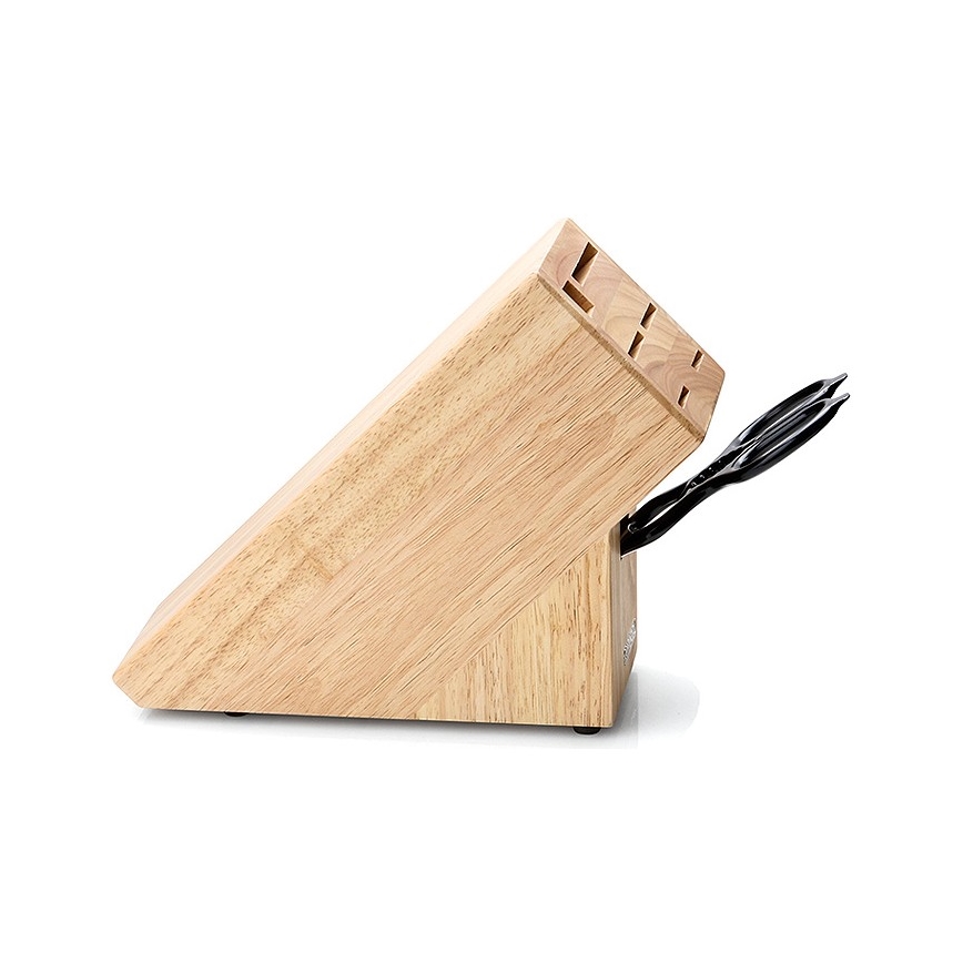 Continenta C30514 - Messensetandaard 22x11,5x22 cm rubberhout
