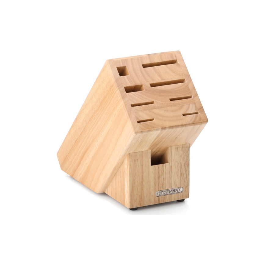 Continenta C30514 - Porte-couteaux 22x11,5x22 cm figuier caoutchouc