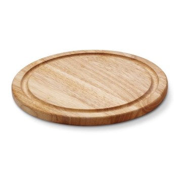 Continenta C30606 - Assiette à steak 30x1,8 cm figuier caoutchouc